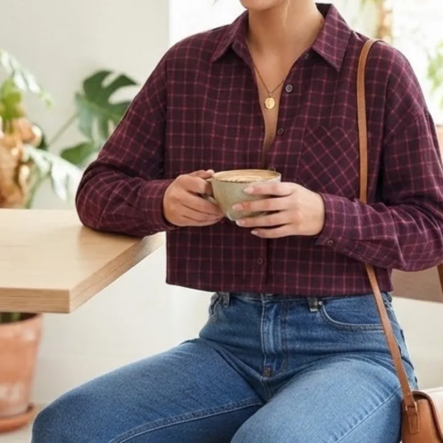 شومیز کراپ veromoda