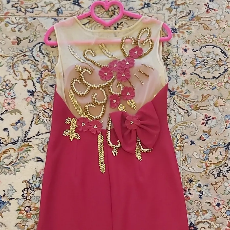 پیراهن مجلسی سنگ کاری