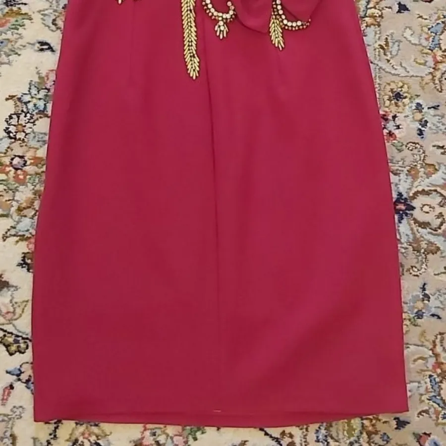 پیراهن مجلسی سنگ کاری