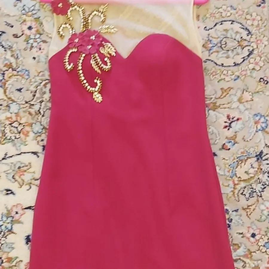 پیراهن مجلسی سنگ کاری