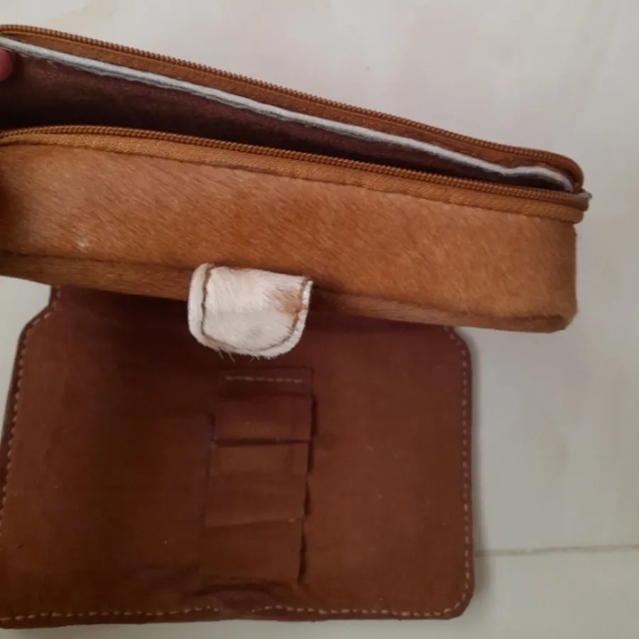 ست 5 تکه کیف چرم دستدوز خ