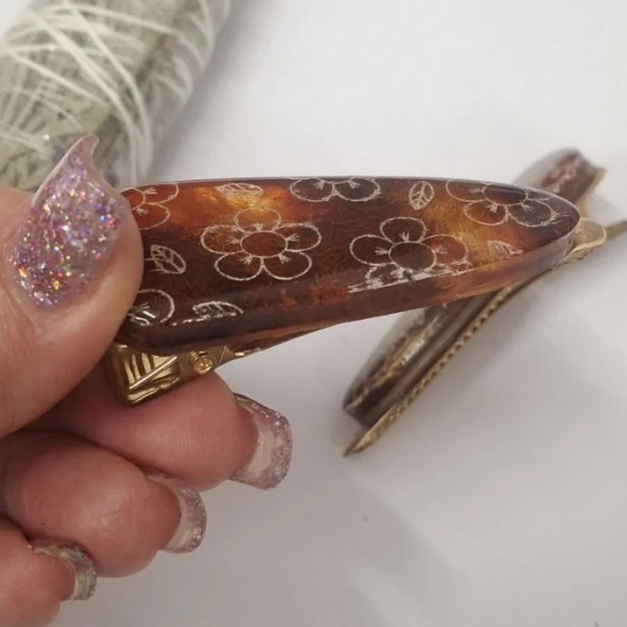 گیره مو رزین با اسماج