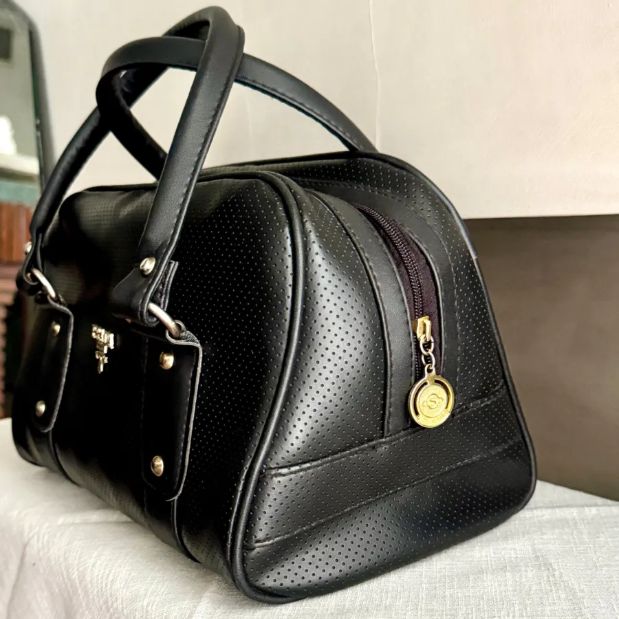 کیف چرم مشکی