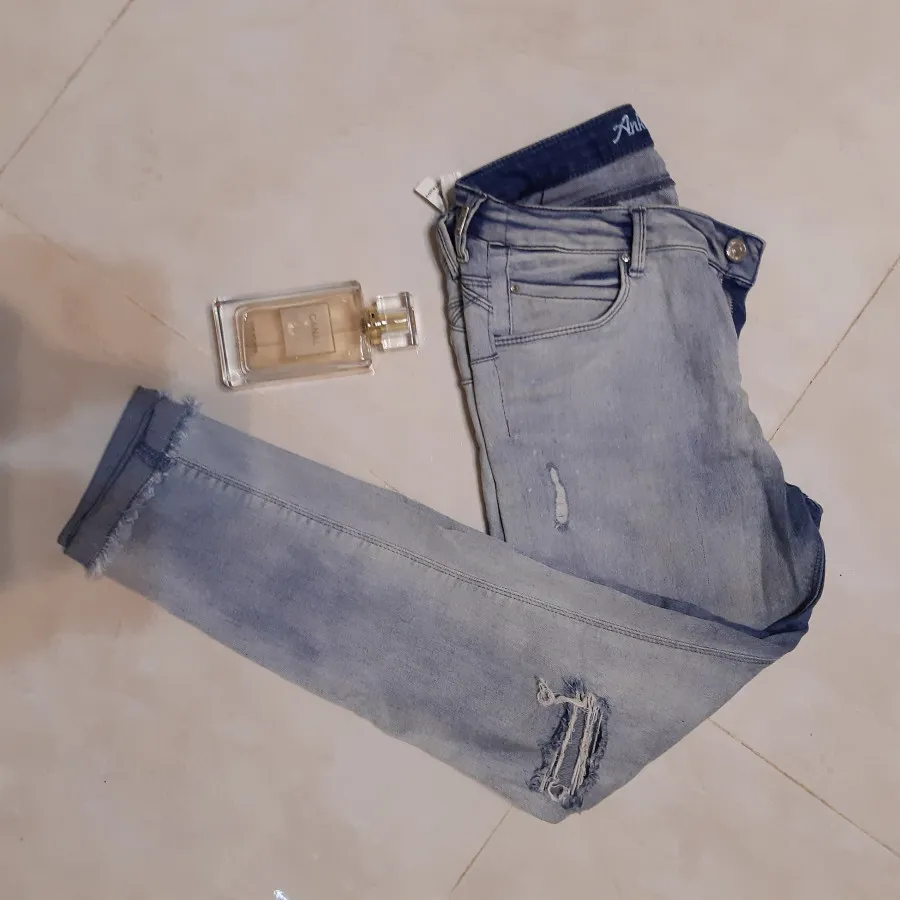 شلوار جین اسکینی کراپ