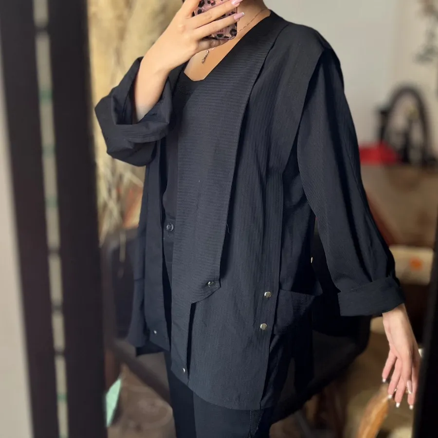 مانتو مشکی