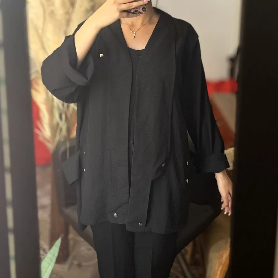 مانتو مشکی