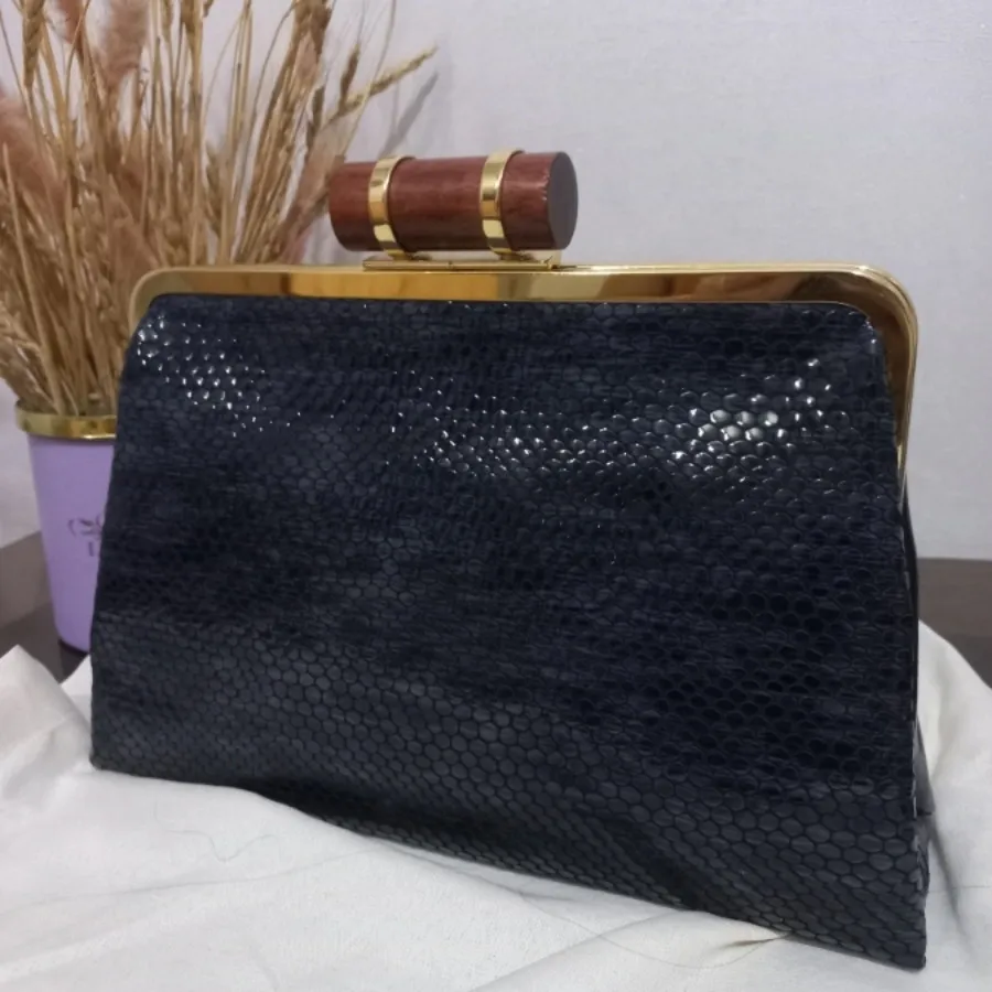 کیف چرم پوست ماری