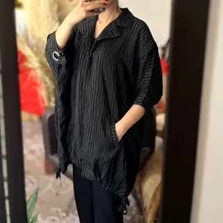 مانتو کیمونو مشکی