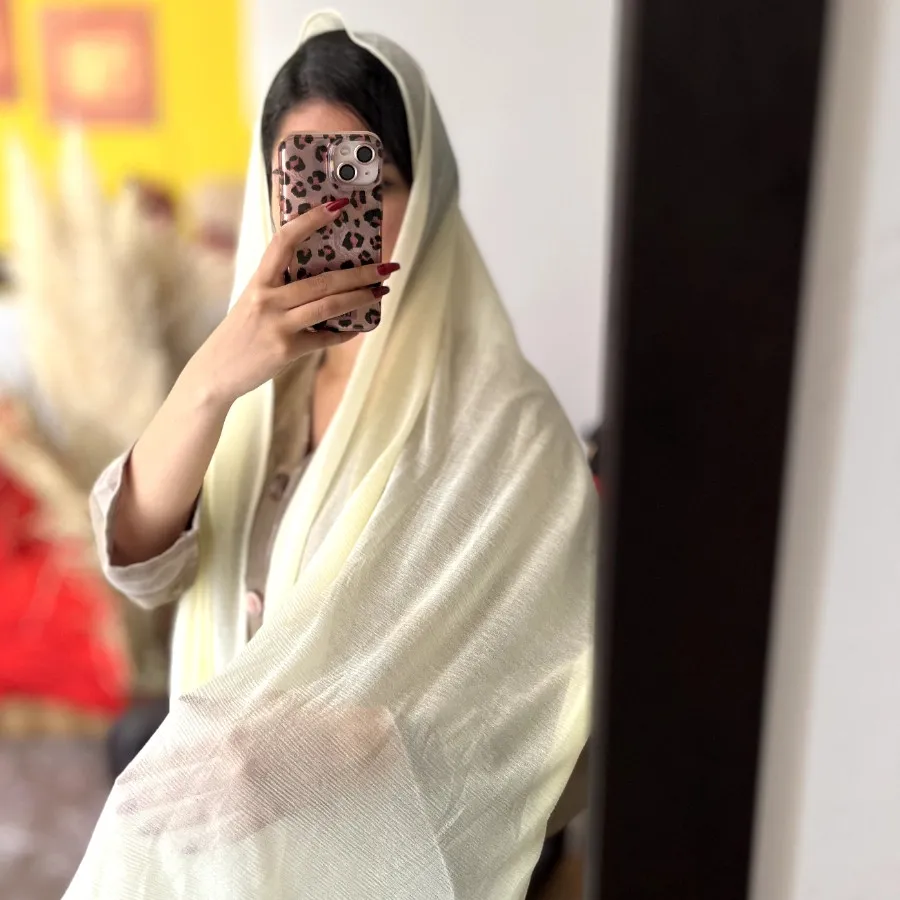 شال حریر کره ای