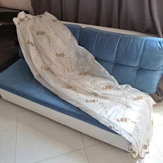 پرده کرم یا سفید