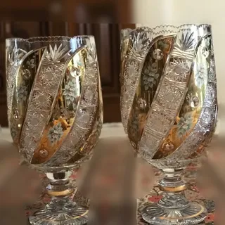 گلدان بزرگ کریستال