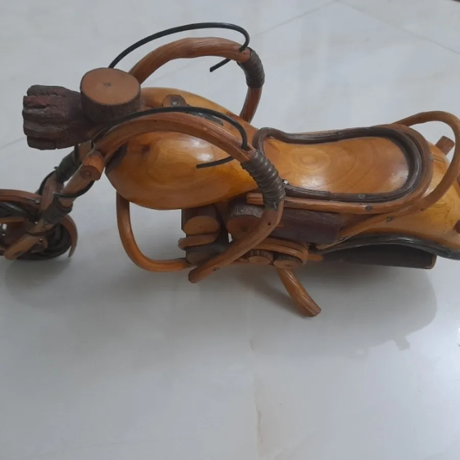 موتور چوبی دکوری هارلی