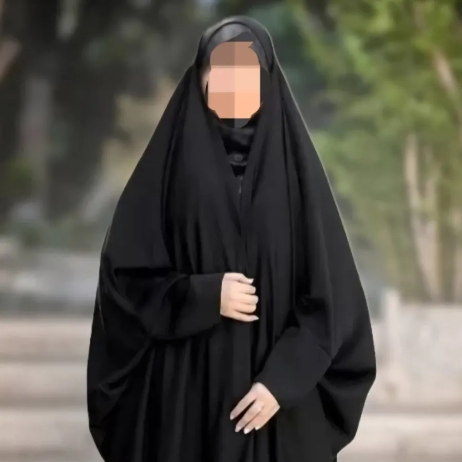 چادر مشکی لبنانی صدفی