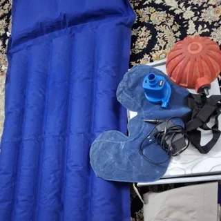 تشک بادی برزنتی، کمپینگ