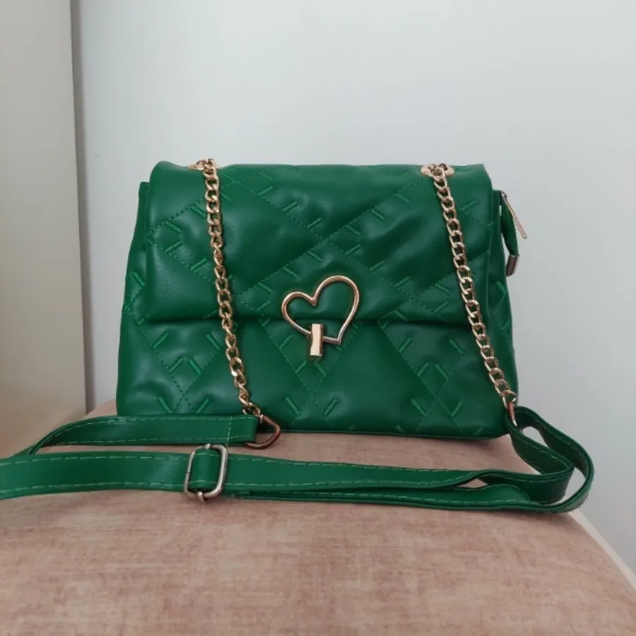 کیف شونه ای سبز