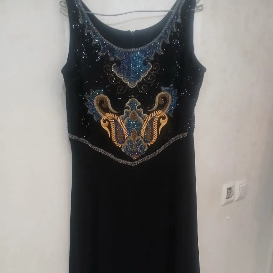 لباس مجلسی با سنگ کاری