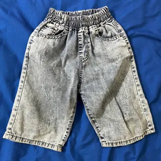 شلوارک جین راسته