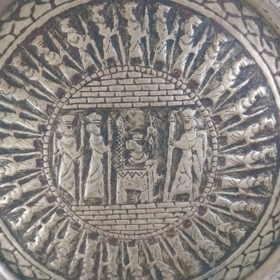 سینی قلم زنی
