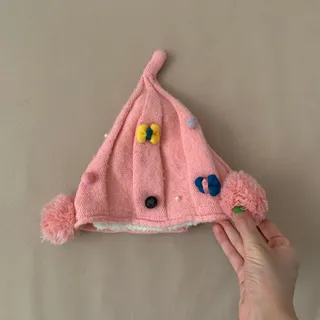 کلاه بافت دخترانه