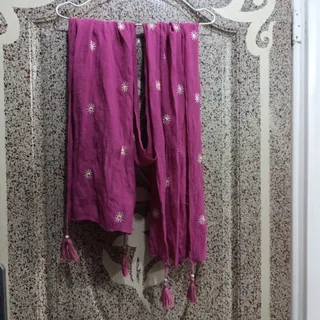شال گلدوزی بابونه