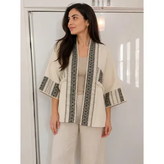 کت طرح بوهیمی لینن نچرال
