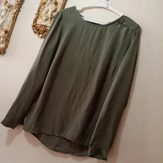 شومیز حریر ساده