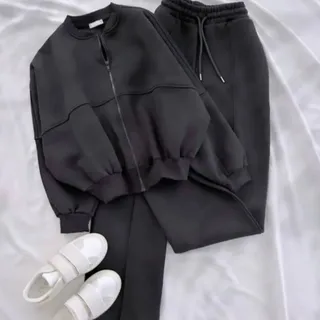 سویشرت شلوار توکرکی مشکی