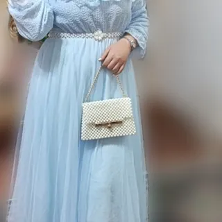 کیف مرواریدی پرنسسی