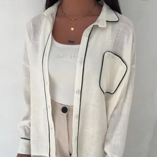شومیز لینن
