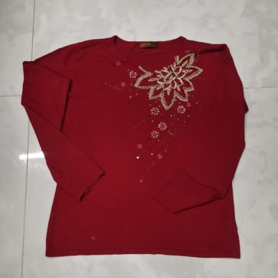 بلوز کارشده دونه اناری