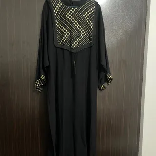 عبای مشکی پارچه لنین