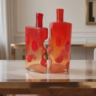 گلدان آبگینه دستساز
