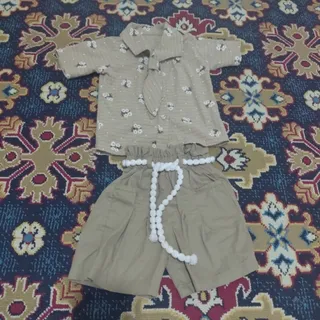 بلوز کراواتی و شلوار