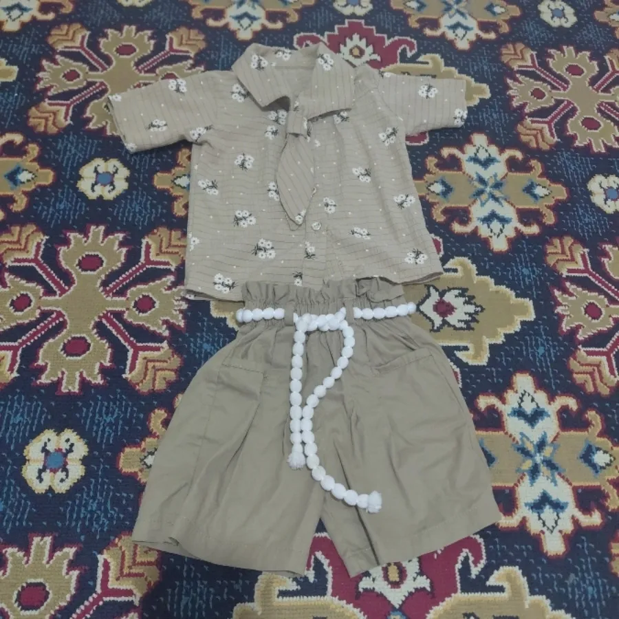 بلوز کراواتی و شلوار