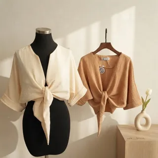 شومیز گره ای نخی
