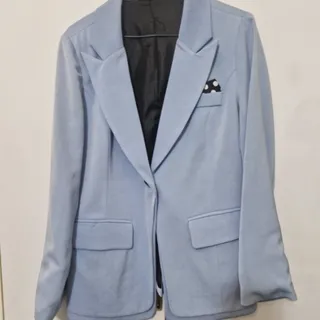 کت کره ای آبی پاستیلی