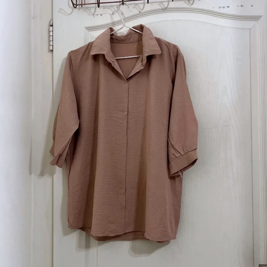 شومیز کرم ابرو بادی