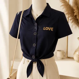 بلوز گره ای