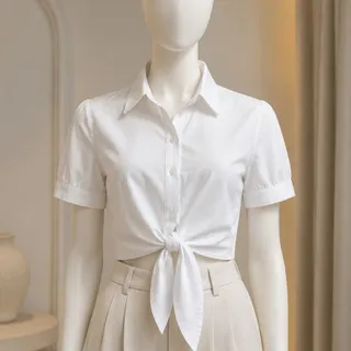 بلوز گره ای