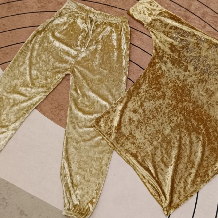 ست بلوز شلوار مخمل نوی نو