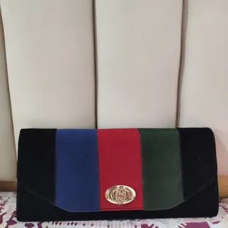 کلاچ مخمل شیک