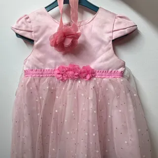 پیراهن ناناز صورتی بچگونه