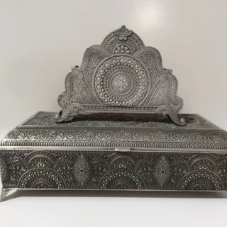 ظرف چاقو و چنگال و دستمال