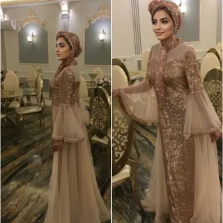 لباس مجلسی با توربان