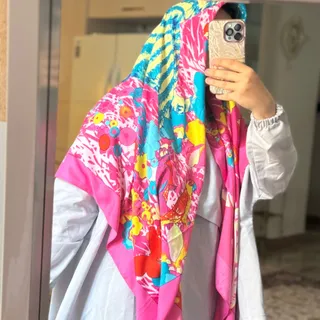 روسری ابریشم قواره بزرگ