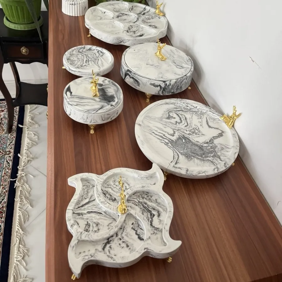 ظرف پذیرایی سنگ مصنوعی