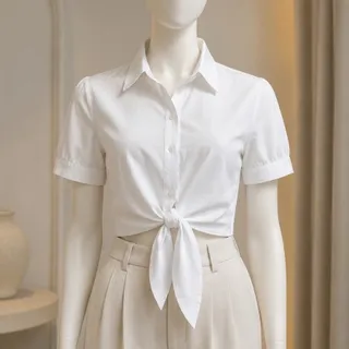 بلوز گره ای