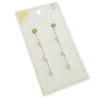 گوشواره استیل روکش طلا