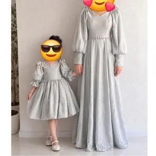 پیراهن  مجلسی مادر دختری
