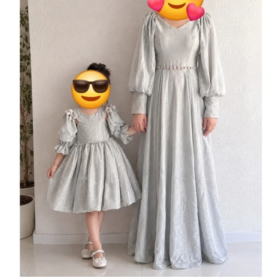 پیراهن  مجلسی مادر دختری